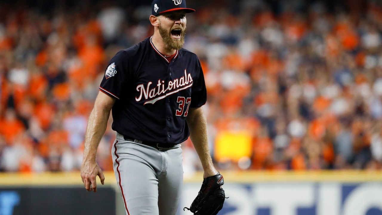 Strasburg stars as Nats rout Astros 12-3 for 2-0 Series lead